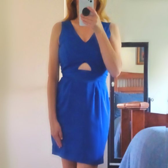 REVOLVE Blue Mini Dress - Picture 1 of 7